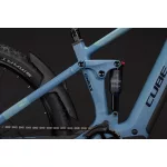CUBE STEREO HYBRID ONE22 PRO 800 BLUESAPPHIRE'N'BLUE 2027 ELEKTROMOS KERÉKPÁR