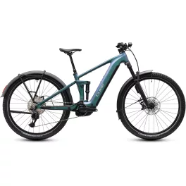   CUBE STEREO HYBRID ONE44 SLX 800 FE SMARAGDGREY'N'CHROME 2027 ELEKTROMOS KERÉKPÁR