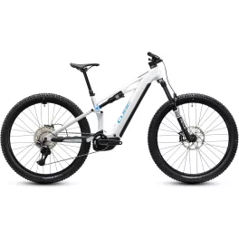   CUBE STEREO HYBRID ONE44 HPC PRO 800 METALLICWHITE'N'BLUE 2027 ELEKTROMOS KERÉKPÁR
