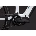 CUBE STEREO HYBRID ONE44 HPC PRO 800 METALLICWHITE'N'BLUE 2027 ELEKTROMOS KERÉKPÁR