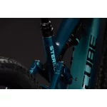 CUBE STEREO HYBRID ONE77 HPC RACE 800 METALLICPETROL'N'BLACK 2027 ELEKTROMOS KERÉKPÁR