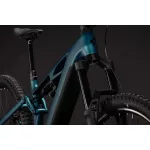 CUBE STEREO HYBRID ONE77 HPC RACE 800 METALLICPETROL'N'BLACK 2027 ELEKTROMOS KERÉKPÁR