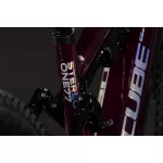 CUBE STEREO HYBRID ONE77 HPC SLX 800 LIQUIDRED'N'BLACK 2027 ELEKTROMOS KERÉKPÁR