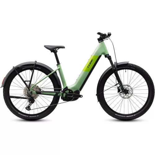 CUBE REACTION HYBRID ONE 720  FE CACTUS'N'BLACK 2027 ELEKTROMOS KERÉKPÁR