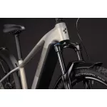 CUBE REACTION HYBRID ONE 720  FE PEARLSILVER'N'CHROME 2027 ELEKTROMOS KERÉKPÁR