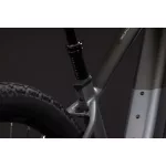 CUBE REACTION HYBRID RACE 800 SLABGREY'N'CHROME 2027 ELEKTROMOS KERÉKPÁR