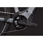 CUBE REACTION HYBRID RACE 800 SLABGREY'N'CHROME 2027 ELEKTROMOS KERÉKPÁR