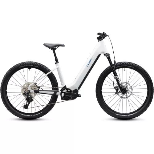 CUBE REACTION HYBRID RACE 800 SNOW'N'BLACK 2027 ELEKTROMOS KERÉKPÁR