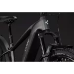 CUBE REACTION HYBRID RACE 800 FE SLABGREY'N'CHROME 2027 ELEKTROMOS KERÉKPÁR