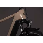 CUBE NURIDE HYBRID PRO 800 CAPPUCCINO'N'BLACK 2027 ELEKTROMOS KERÉKPÁR