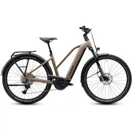   CUBE NURIDE HYBRID PRO 800 CAPPUCCINO'N'BLACK 2027 ELEKTROMOS KERÉKPÁR