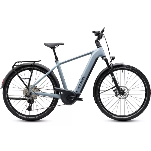 CUBE NURIDE HYBRID EXC 800 SEAGREY'N'BLACK 2027 ELEKTROMOS KERÉKPÁR