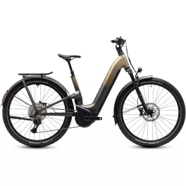   CUBE NURIDE HYBRID ONE11 HPC SLX 800 GOLDENBROWN'N'BLACK 2027 ELEKTROMOS KERÉKPÁR