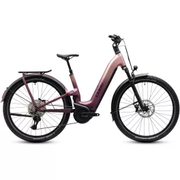   CUBE NURIDE HYBRID ONE11 HPC SLX 800 MAUVE'N'BLACK 2027 ELEKTROMOS KERÉKPÁR