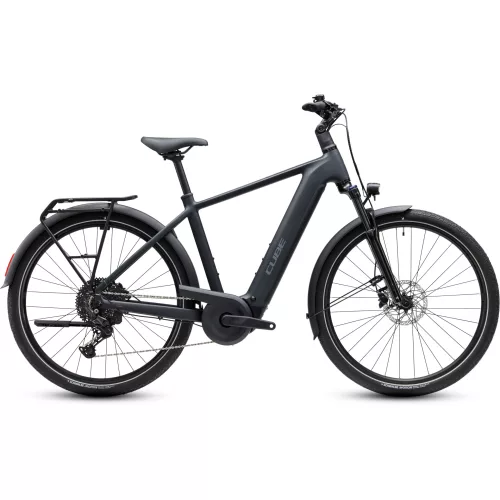 CUBE TOURING HYBRID ONE 600  GREY'N'COOLGREY 2027 ELEKTROMOS KERÉKPÁR