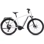 CUBE TOURING HYBRID ONE 600 METALLICWHITE'N'CHROME 2027 ELEKTROMOS KERÉKPÁR