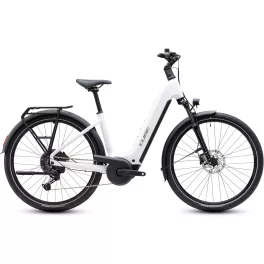   CUBE TOURING HYBRID ONE 600 METALLICWHITE'N'CHROME 2027 ELEKTROMOS KERÉKPÁR
