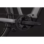 CUBE TOURING HYBRID DELUXE SLX 800 SLABGREY'N'CHROME 2027 ELEKTROMOS KERÉKPÁR