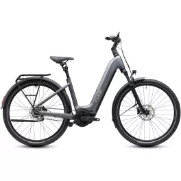   CUBE TOURING HYBRID DELUXE SLX 800 SLABGREY'N'CHROME 2027 ELEKTROMOS KERÉKPÁR
