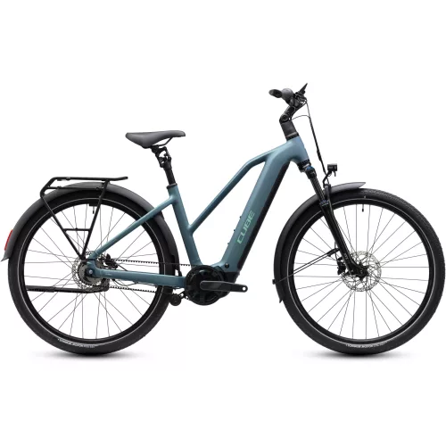 CUBE TOURING HYBRID DELUXE SLX 800 GREENGRANIT'N'GREEN 2027 ELEKTROMOS KERÉKPÁR