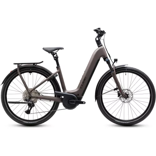 CUBE KATHMANDU HYBRID ONE 800 CEDAR'N'CHROME 2027 ELEKTROMOS KERÉKPÁR