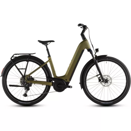 Cube Touring Hybrid Pro 800 goldenlime'n'black 2026 elektromos kerékpár
