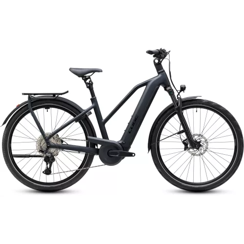 CUBE KATHMANDU HYBRID PRO 800 COAL'N'BLACK 2027 ELEKTROMOS KERÉKPÁR