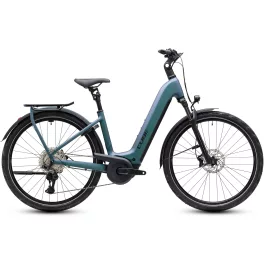   CUBE KATHMANDU HYBRID PRO 800 SMARAGDGREY'N'BLACK 2027 ELEKTROMOS KERÉKPÁR