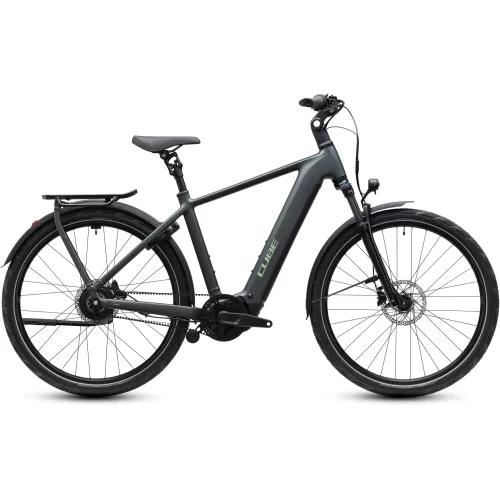 CUBE KATHMANDU HYBRID DELUXE PRO 800 BLACKFOREST'N'CHROME 2027 ELEKTROMOS KERÉKPÁR