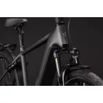 CUBE KATHMANDU HYBRID DELUXE PRO 800 BLACKFOREST'N'CHROME 2027 ELEKTROMOS KERÉKPÁR