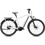 CUBE KATHMANDU HYBRID DELUXE PRO 800 METALLICWHITE'N'CHROME 2027 ELEKTROMOS KERÉKPÁR
