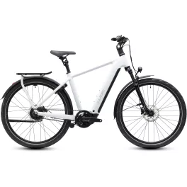   CUBE KATHMANDU HYBRID DELUXE PRO 800 METALLICWHITE'N'CHROME 2027 ELEKTROMOS KERÉKPÁR