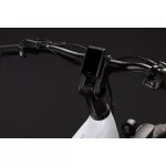 CUBE KATHMANDU HYBRID DELUXE PRO 800 METALLICWHITE'N'CHROME 2027 ELEKTROMOS KERÉKPÁR