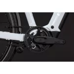 CUBE KATHMANDU HYBRID DELUXE PRO 800 METALLICWHITE'N'CHROME 2027 ELEKTROMOS KERÉKPÁR