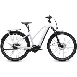   CUBE KATHMANDU HYBRID DELUXE PRO 800 METALLICWHITE'N'CHROME 2027 ELEKTROMOS KERÉKPÁR