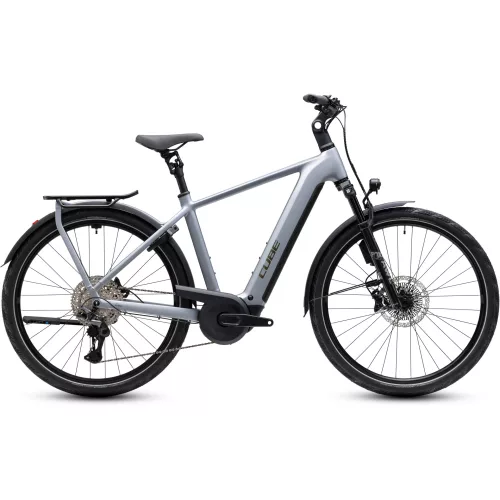 CUBE KATHMANDU HYBRID EXC 800 SLATEGREY'N'CHROME 2027 ELEKTROMOS KERÉKPÁR