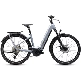   CUBE KATHMANDU HYBRID EXC 800 SLATEGREY'N'CHROME 2027 ELEKTROMOS KERÉKPÁR