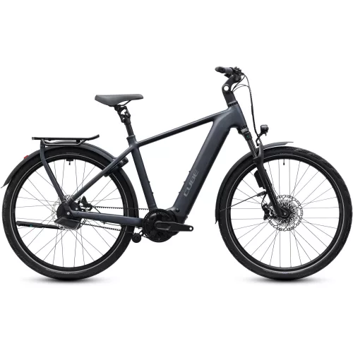 CUBE KATHMANDU HYBRID DELUXE EXC 800 STEALTHGREY'N'GREY 2027 ELEKTROMOS KERÉKPÁR