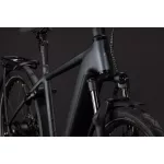 CUBE KATHMANDU HYBRID DELUXE EXC 800 STEALTHGREY'N'GREY 2027 ELEKTROMOS KERÉKPÁR