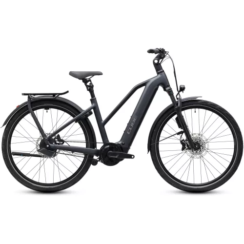 CUBE KATHMANDU HYBRID DELUXE EXC 800 STEALTHGREY'N'GREY 2027 ELEKTROMOS KERÉKPÁR