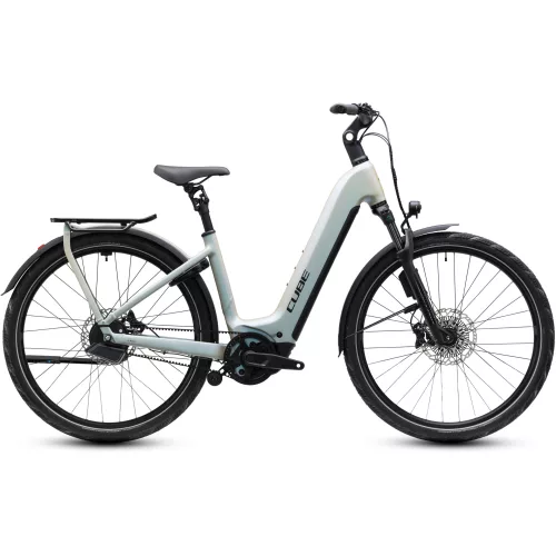 CUBE KATHMANDU HYBRID DELUXE EXC 800 GLINTSAND'N'BLACK 2027 ELEKTROMOS KERÉKPÁR