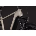 CUBE KATHMANDU HYBRID SLX 800 FLASHSTONE'N'CHROME 2027 ELEKTROMOS KERÉKPÁR