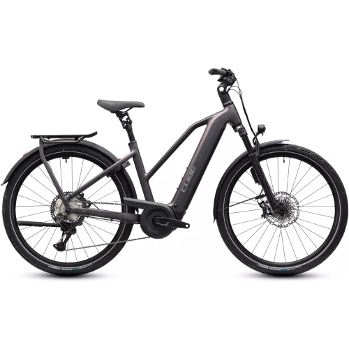 CUBE KATHMANDU HYBRID SLT 800 MYSTICGRAPHITE'N'REFLEX 2027 ELEKTROMOS KERÉKPÁR