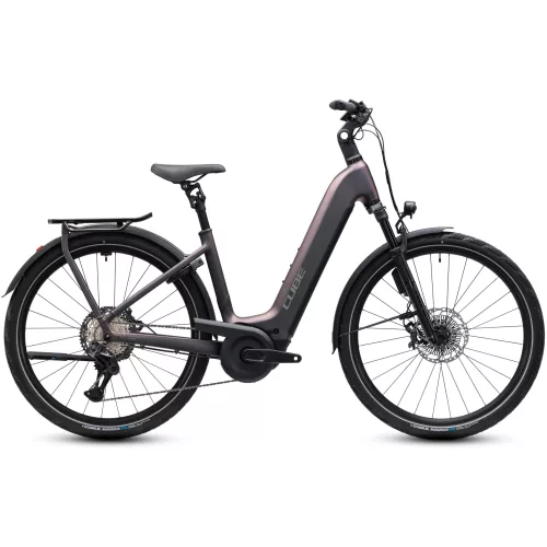CUBE KATHMANDU HYBRID SLT 800 MYSTICGRAPHITE'N'REFLEX 2027 ELEKTROMOS KERÉKPÁR