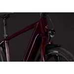CUBE KATHMANDU HYBRID C:62 SLX 400X LIQUIDRED'N'RED 2027 ELEKTROMOS KERÉKPÁR