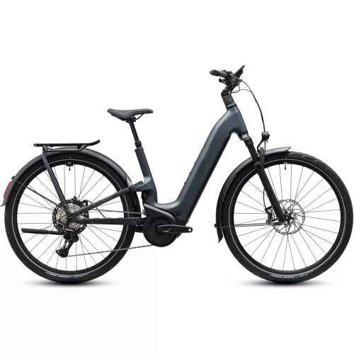 CUBE KATHMANDU HYBRID ONE11 HPC SLX 800 SAGEBRUSHGREEN'N'CHROME 2027 ELEKTROMOS KERÉKPÁR