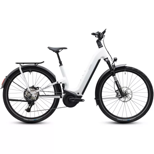 CUBE KATHMANDU HYBRID ONE11 HPC SLX 800 METALLICWHITE'N'PRIZM 2027 ELEKTROMOS KERÉKPÁR