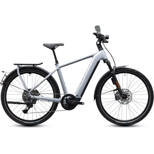 CUBE KATHMANDU HYBRID 45 800 SLATEGREY'N'CHROME 2027 ELEKTROMOS KERÉKPÁR