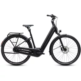   CUBE SUPREME HYBRID COMFORT ONE 600 GUNMETAL'N'REFLEX 2027 ELEKTROMOS KERÉKPÁR