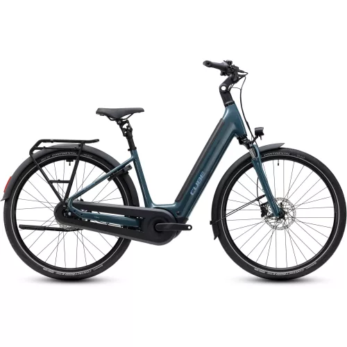 CUBE SUPREME HYBRID COMFORT ONE 600 STORM'N'REFLEX 2027 ELEKTROMOS KERÉKPÁR